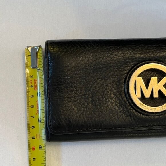 MICHAEL KORS | Fulton Pebbled Black Leather Tote bag and Wallet-EUC - Picture 13 of 16